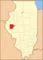 Schuyler (1830–1839), with McDonough County becoming organized.