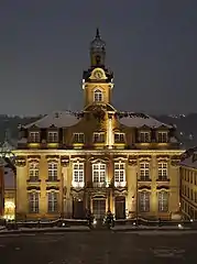 City hall by night