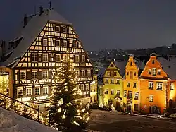 Marktplatz at Christmas time