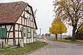 Listed half-timbered house in Schwarzwolz