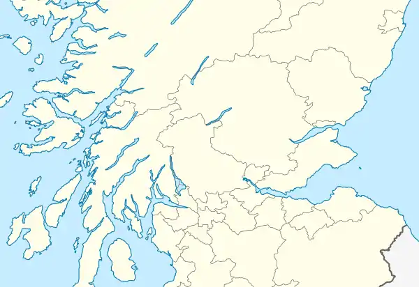 2003–04 Scottish Premier League is located in Scotland Central Belt