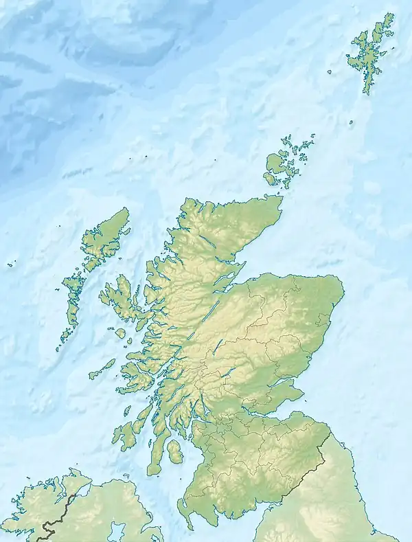 A' Chrois is located in Scotland