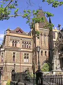 The Assembly Hall on Collins Street is the location of the annual meeting of the PCV's General Assembly.