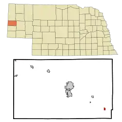 Location of McGrew, Nebraska