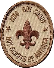 An example 2010 rank badge
