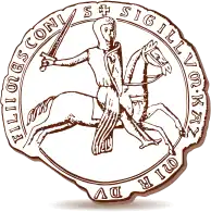 Casimir I of Opole's seal