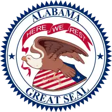 Great Seal of Alabama (1868–1939)