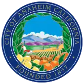 Official seal of Anaheim