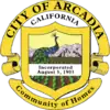 Official seal of Arcadia, California