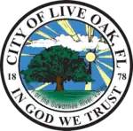 Official seal of Live Oak, Florida