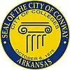 Official seal of Conway, Arkansas