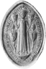 Illustration of the seal of Alan's daughter, Dervorguilla.