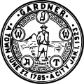 Official seal of Gardner, Massachusetts
