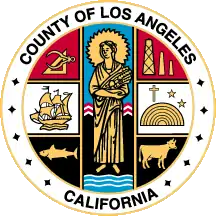 Seal of the County of Los Angeles, California, 1957–2004