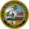 Official seal of Lowell, Massachusetts