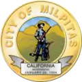 Official seal of Milpitas, California