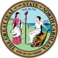Great Seal of North Carolina (1971–1984)