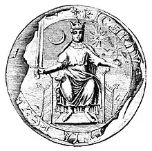 Great Seal of Richard I of England (1198)