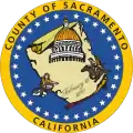 Official seal of Sacramento County