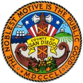 Official seal of San Diego County