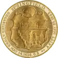 The seal, as it appeared in the city's official 250th anniversary history