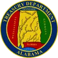 Seal of the Alabama Treasury Department