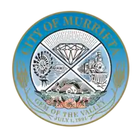 Official seal of Murrieta, California