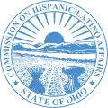 Seal of the Ohio Commission on Hispanic and Latino Affairs