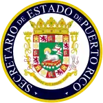 Seal of the secretary of state of Puerto Rico