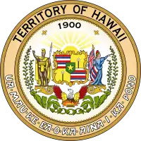 Seal of the Territory of Hawaii