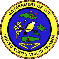 Official seal of Virgin Islands of the United States