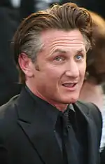 Photo of Sean Penn at the 81st Academy Awards in 2009.