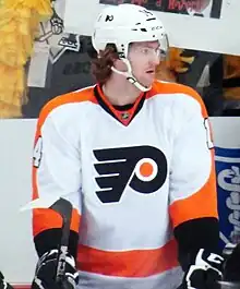 Sean Couturier has played for the Flyers since the 2011–12 season.