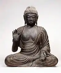 Seated Buddha, Japan, Heian period, 9th－10th century.