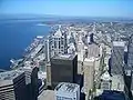 Downtown Seattle from the observation deck