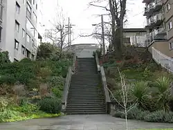 The remaining stairway, 2008