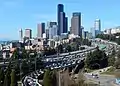 Columbia Center seen from Rizal Park