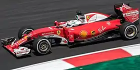 Sebastian Vettel at the 2016 Malaysian Grand Prix