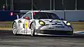 The GTLM winning No. 912 Porsche North America Porsche 911 RSR