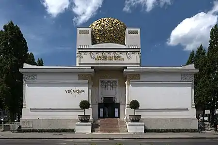 The Secession Hall in Vienna by Joseph Maria Olbrich (1897–98)