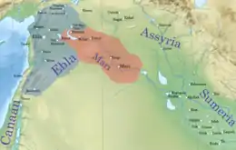 The second kingdom during the reign of Iblul-Il