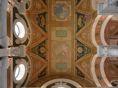 The Five Senses (ceiling mural), Thomas Jefferson Building, Library of Congress