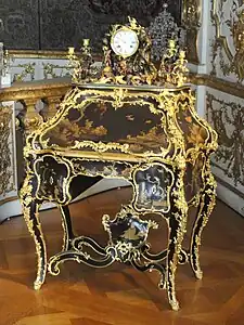 Desk for the Münchner Residenz by Bernard II van Risamburgh (1737)
