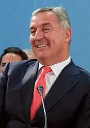 Image 16Montenegro's president Milo Đukanović is often described as having strong links to Montenegrin mafia. (from Political corruption)