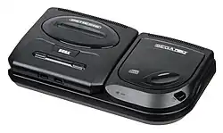 Second model Genesis and Sega CD