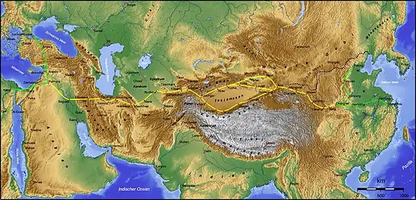 Image 33The Silk Road in Asia (from History of Asia)