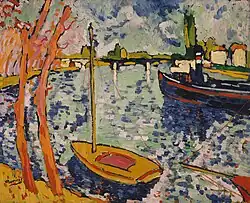 Maurice de Vlaminck, The River Seine at Chatou, 1906, Metropolitan Museum of Art