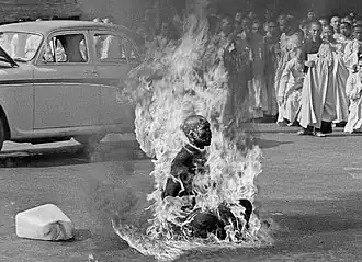 1963: Self-immolation of Thích Quảng Đức