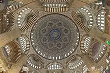 Interior view of the Selimiye Mosque, Edirne