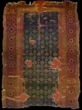 Seljuq carpet, 320 x 240 cm, from Alaeddin Mosque, Konya, 13th century